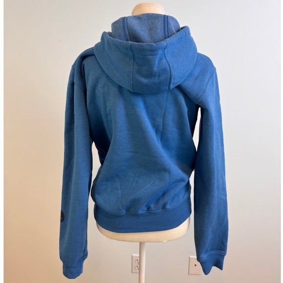 Carhartt Hoodie Blue XS Loose Fit Logo Sleeve Pullover Gorpcore Utility Outdoor - Picture 5 of 12